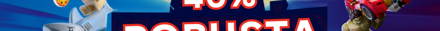 Udvostruči zabavu – ostvari 40% popusta na drugi LEGO® set!