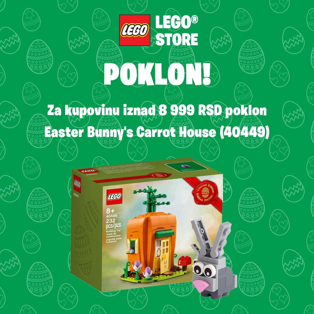 Kuća šargarepe uskršnjeg zeca (40449) - LEGO® Store Srbija