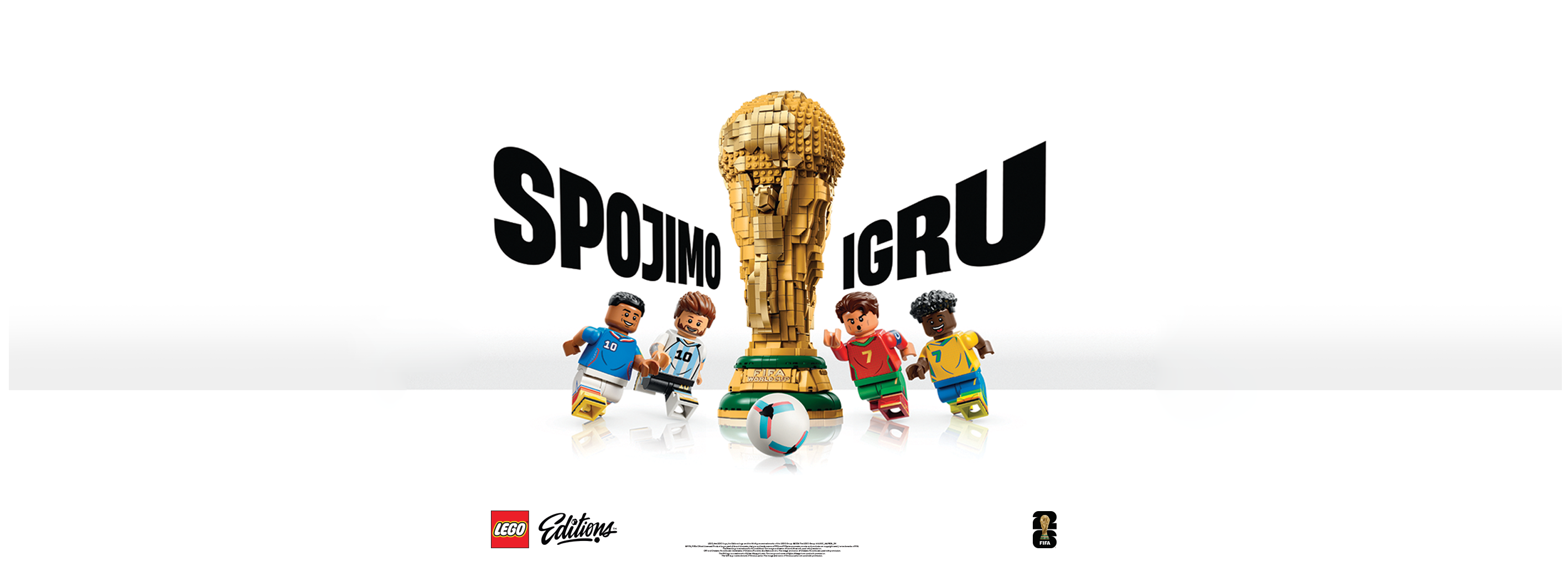Doživi atmosferu Svetskog prvenstva u fudbalu! Čekamo te sa LEGO® programima u SC UŠĆE u Beogradu!