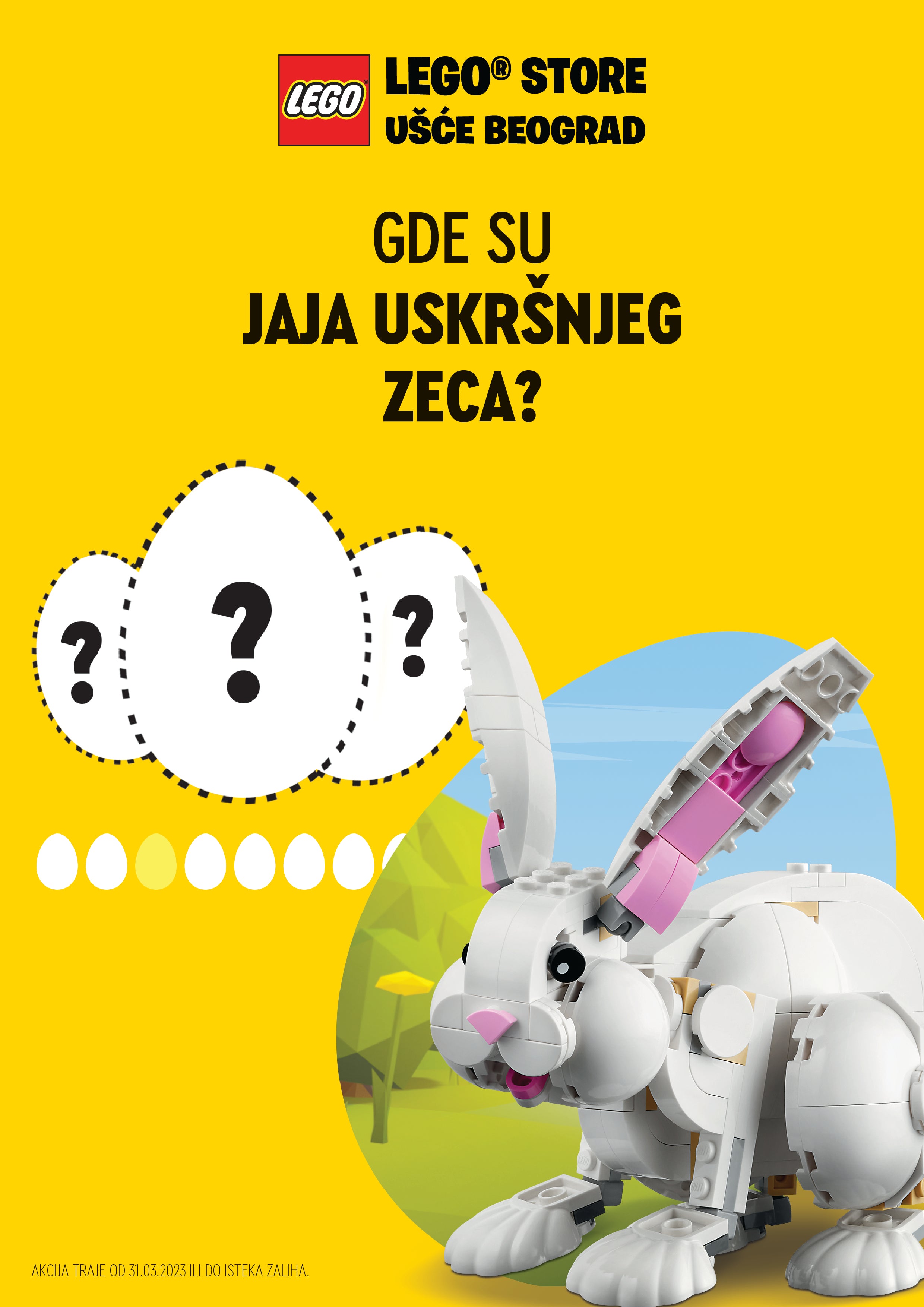 Gde su jaja uskršnjeg zeca? 🐰