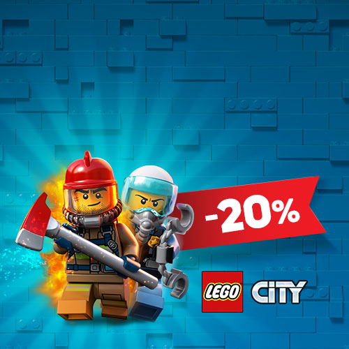 Možda je vaš omiljeni LEGO® City set na popustu! Promocija traje do 29.10.2024. Količine su ograničene!