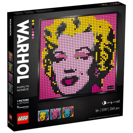 LEGO® Art - Andy Warhol's Marilyn Monroe (31197)