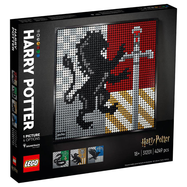 LEGO® Art - Harry Potter™ Hogwarts™ Crests (31201)