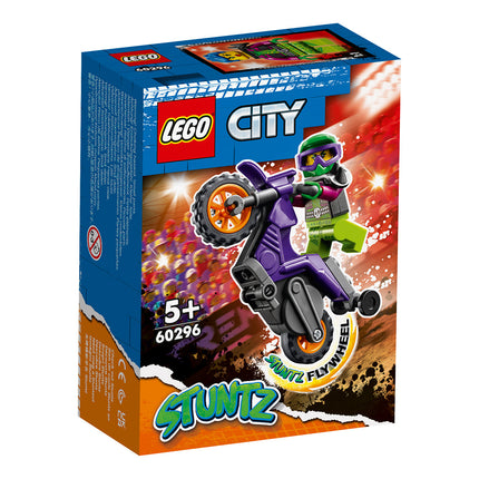 LEGO® City - Wheelie kaszkadőr motorkerékpár (60296)