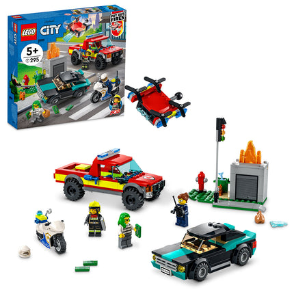 LEGO® City - Tűzoltás és rendőrségi hajsza (60319)