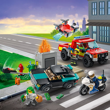 LEGO® City - Tűzoltás és rendőrségi hajsza (60319)