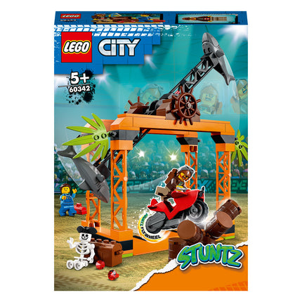 LEGO® City - Cápatámadás kaszkadőr kihívás (60342)