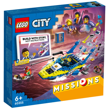 LEGO® City - Vizirendőrség nyomozói küldetés (60355)