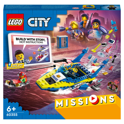 LEGO® City - Vizirendőrség nyomozói küldetés (60355)