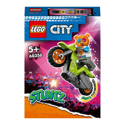 LEGO® City - Medve kaszkadőr motorkerékpár (60356)