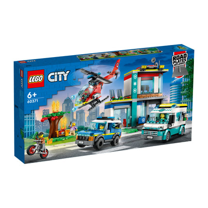 LEGO® City - Mentő járművek központja (60371)