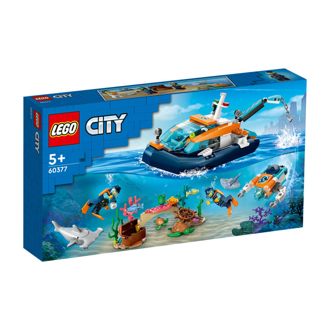 LEGO® City - Felfedező búvárhajó (60377)