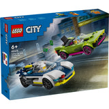 LEGO® City - Jurnjava policijskog automobila i masel kara (60415)