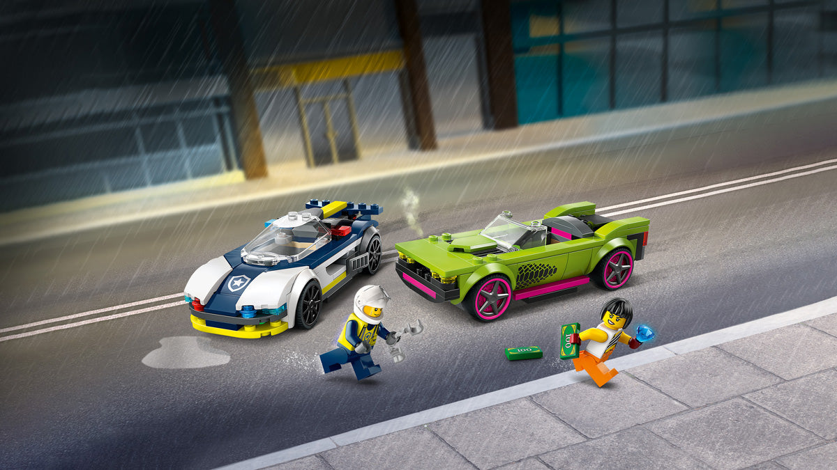 LEGO® City - Jurnjava policijskog automobila i masel kara (60415)