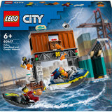 LEGO® City - Policijski gliser i skrovište lopova (60417)