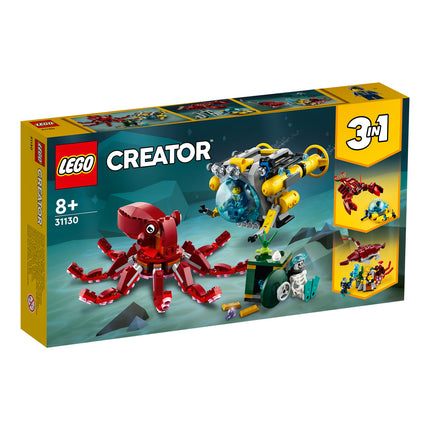 LEGO® Creator 3in1 - Elsüllyedt kincs küldetés (31130)