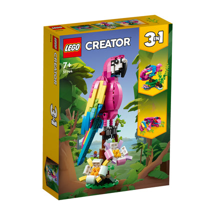 LEGO® Creator 3in1 - Egzotikus, rózsaszín papagáj (31144)