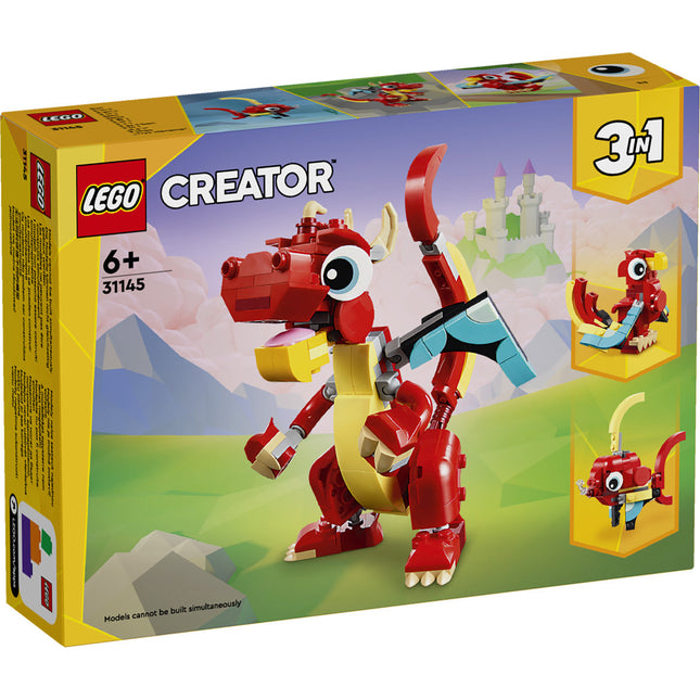 LEGO® Creator 3in1 - Vörös sárkány (31145)