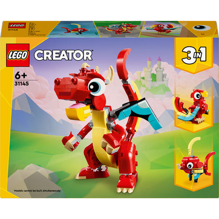 LEGO® Creator 3in1 - Vörös sárkány (31145)