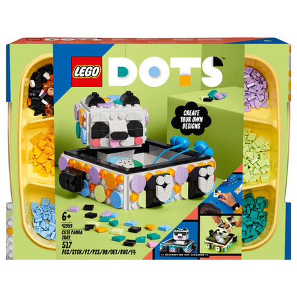 LEGO® DOTS - Cuki pandás tálca (41959)