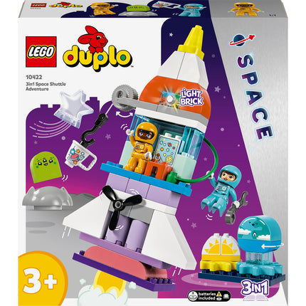 LEGO® DUPLO® - 3 az 1-ben űrsikló kaland (10422)