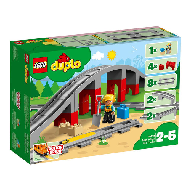 LEGO® DUPLO® - Vasúti híd és sínek (10872)