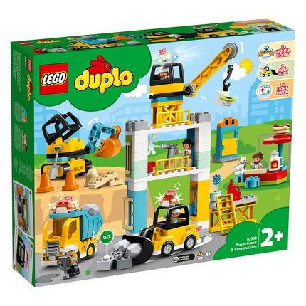 LEGO® DUPLO® - Toronydaru és építkezés (10933)