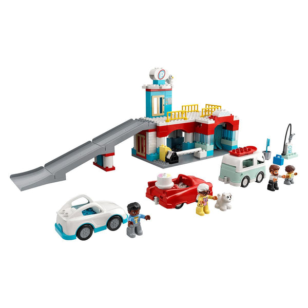 LEGO® DUPLO® - Parkolóház és autómosó (10948)