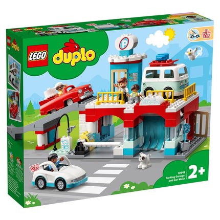 LEGO® DUPLO® - Parkolóház és autómosó (10948)