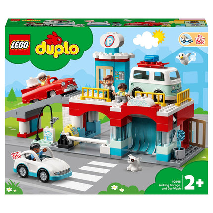 LEGO® DUPLO® - Parkolóház és autómosó (10948)