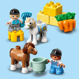 LEGO® DUPLO® - Lóistálló és pónigondozás (10951)
