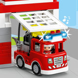 LEGO® DUPLO® - Tűzoltóállomás és helikopter (10970)