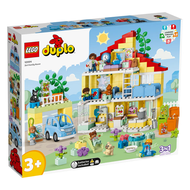 LEGO® DUPLO® - 3 az 1-ben családi ház (10994)