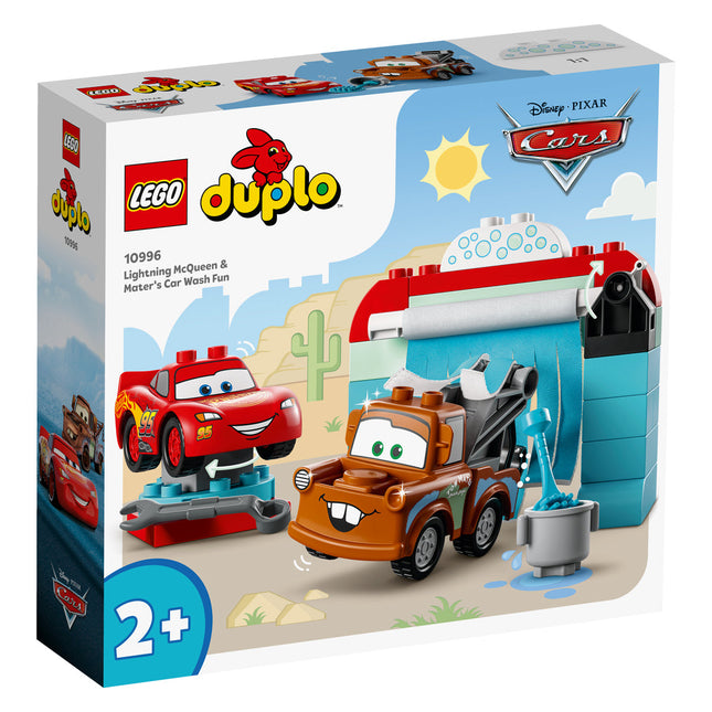 LEGO® DUPLO® - Villám McQueen és Matuka vidám autómosása (10996)