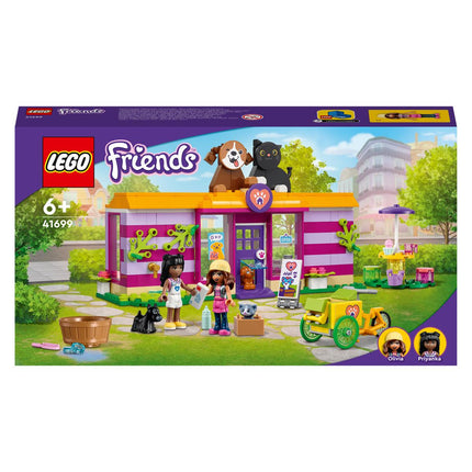 LEGO® Friends - Kisállat örökbefogadó kávézó (41699)