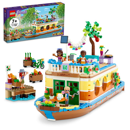 LEGO® Friends - Lakóhajó a csatornán (41702)