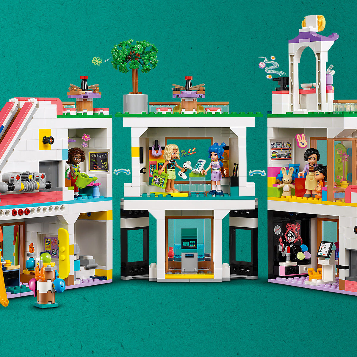 LEGO® Friends - Tržni centar Medenog Grada (42604)