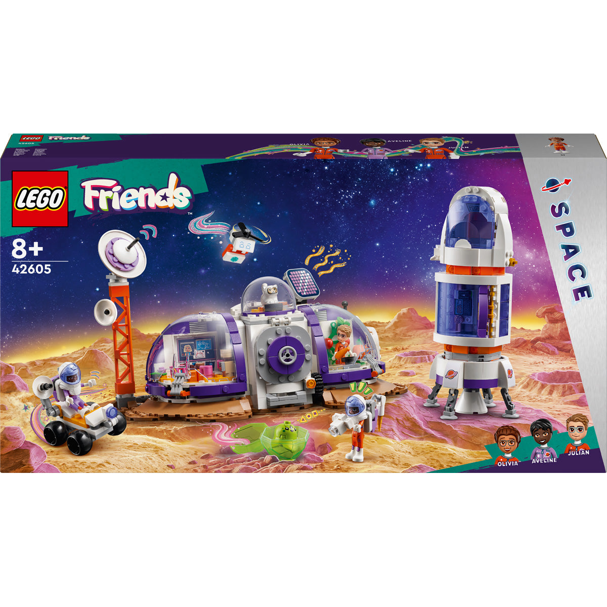 LEGO® Friends - Svemirska baza na Marsu i raketa (42605)