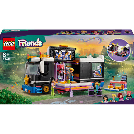 LEGO® Friends - Popsztár turnébusz (42619)