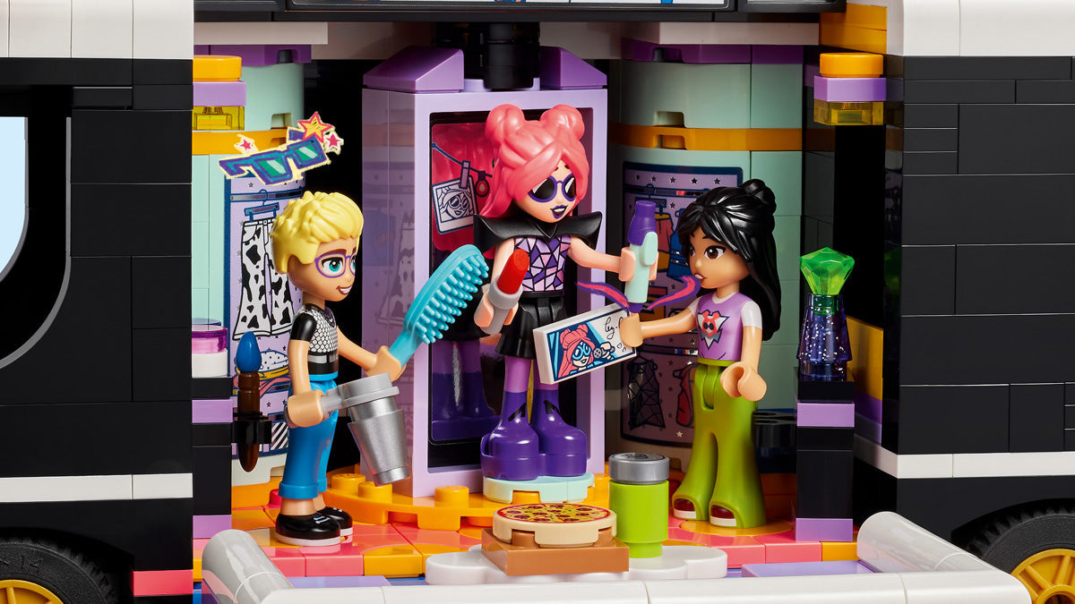 LEGO® Friends - Autobus za muzičke turneje pop zvezda (42619)