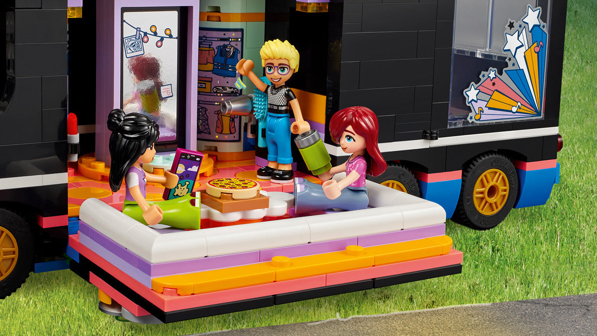 LEGO® Friends - Autobus za muzičke turneje pop zvezda (42619)