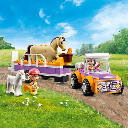 LEGO® Friends - Ló- és póniszállító utánfutó (42634)