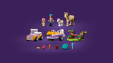 LEGO® Friends - Prikolica za konje i ponije (42634)