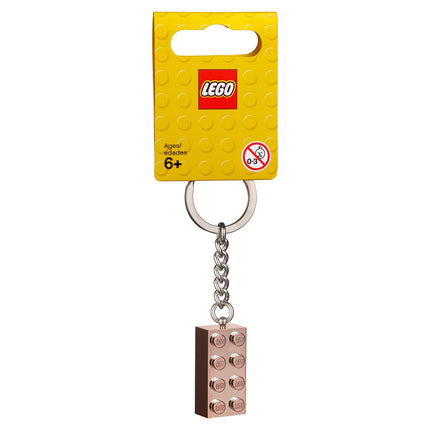 LEGO® Iconic - Króm-arany 2x4-es kocka (853793)