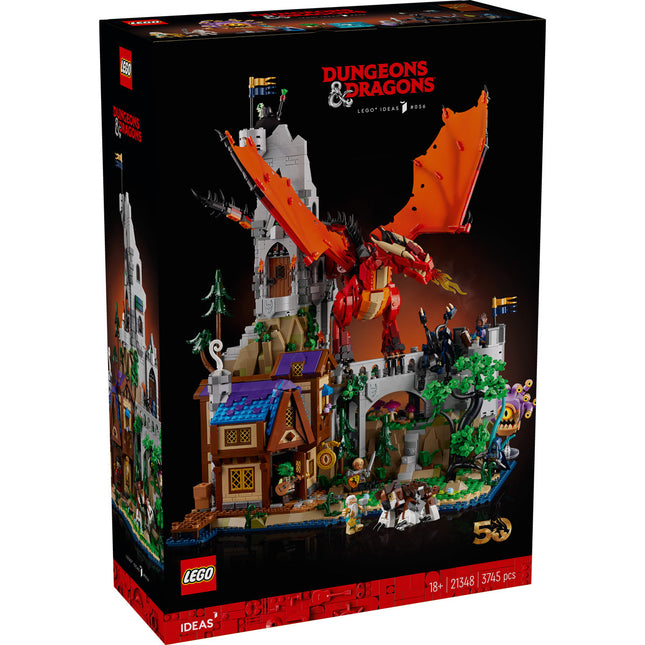 LEGO® Ideas Dungeons & Dragons: Priča o crvenom zmaju