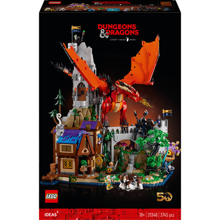 LEGO® Ideas Dungeons & Dragons: Priča o crvenom zmaju