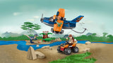 LEGO® Jurassic World - Velociraptor: Kétfedelű Repülőgépes mentőakció (75942)