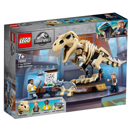 LEGO® Jurassic World - T-Rex dinoszaurusz őskövület kiállítás (76940)