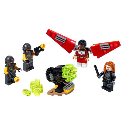 LEGO® Marvel - Sólyom és Fekete Özvegy összefog (40418)