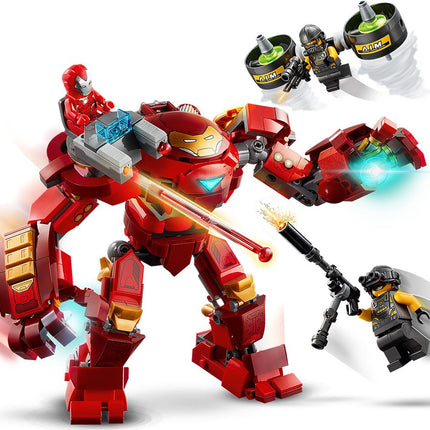 LEGO® Marvel - Vasember Hulkbuster az A.I.M Ügynök elle (76164)